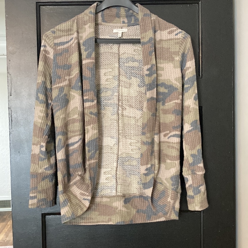 Old Navy Camouflage Cardigan
